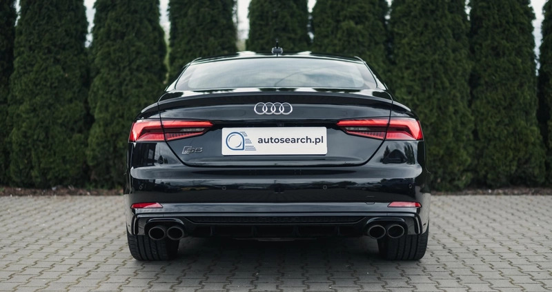 Audi S5 cena 164990 przebieg: 91700, rok produkcji 2018 z Suchedniów małe 781